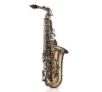 Headerbs Alto Saxophone, Brass E-flat with Padded Case, Complete Kit for Beginners Jazz Classical Music Players