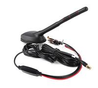 Headerbs DAB Active Antenna Universal Car DAB GPS FM Antenna Active Amplified Top Roof Mount Waterproof Dustproof
