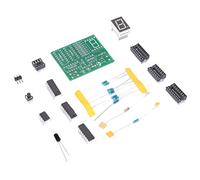 Headerbs Decimal Counter Kit Electronic Project Teaching Suit Parts Training 3-5V DC, Reset Function, Wide Application, Button Function, Kit with One Key Reset, for Skill