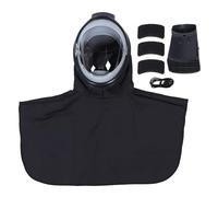 Headerbs Electric Ventilated Sand Blasting Hood Cap Protective Anti Fog Anti Dust Hood for Polishing Smelting Mining Laboratory Work