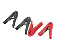 Headerbs Electrical Clamp/Holder 100A Strong Clamping Electric Clamp/Holder Insulated Power Charging for Car Battery, with Circuit Test