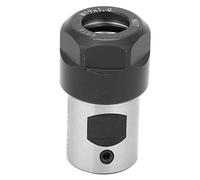 Headerbs ER16 Collet Block Chuck Holder, High Strength Metal Alloy ER16 Spindle Collet Block for Lathe Drill Milling Machine, 40mm Body Length with 6mm-16mm Axle Holes, Precision Tool for (16MM)