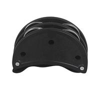 Headerbs Foot Tambourine, ABS Body, Ideal for Cajon and African Drums, Bright Sounds, Compact Design for Musicians