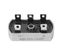 Headerbs Glass Passivated Diode Chip, Excellent Force and Volume Ratio, SQL50A 1000V 3- Phase Low Frequency Rectifier Bridge Pack, High Thermal Conductive Packing, Home Appliances,