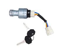 Headerbs Ignition Switch Forklift Ignition Switch Cylinder with Keys for Industrial Mining Rail Transport Manufacturing Machining