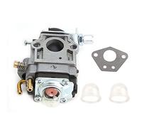 Headerbs Lawn Mower Carburetor, Antiwear Aluminum Carburetor Primer Bulb Gasket Set Carburetor Carb Replacement for TITAN TTL530GBC 43cc Brush Cutter