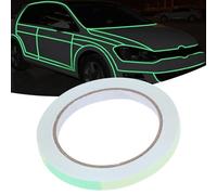 Headerbs Luminous Tape, Adhesive Fluorescent Tape 10mm X 10m, Friction Resistant Anti Aging Film, 20 to 30 Min Charge, 5 to 6 Hour Glow, for Fire Signs Paths Stairs Indoor Outdoor