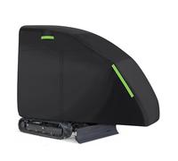 Headerbs Mini Excavator Cover, 210D Oxford Fabric Zippered Excavator Protection for Cat 300.9D Fits 1760-3530lbs Outdoor Equipment