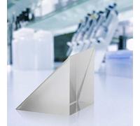 Headerbs Optical Glass Triangular Prism, K9 Equilateral Prism 15x15x15mm or 20x20x20mm, Light Refraction Maker for Physics Teaching, Photography Props, Desk Decor Gift (15 * 15*)
