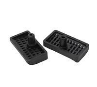 Headerbs Outboard Water Inlet Cover Pair for Hidea Parsun 2T 60 | Nylon Marine Intake Replacement, Hidea Parsun 6H1 2T 60 Fitment, OEM 6H1-45214-00 and 6H1-45215-00