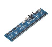 Headerbs Photoglow Tube Clock Module, 6 Bit IN12 IN14 Nixie Glow Tube Digital LED 24h Display Circuit Board with Customizable Backlight Colors, Assemble an Impressive Digital Clock