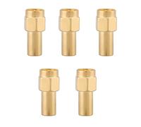 Headerbs RF Coaxial Terminator SMA Male Plug 50 Ohm 2W for Antennas, Base Station, 5 -PC Set