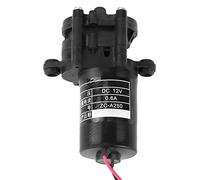 Headerbs Self Priming 12V Mini Plastic Gear Pump, High Pressure Sprayer Pump for RV, Boat, Lawn, 2.7 Kg Pressure, Energy Saving Design