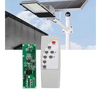 Headerbs Solar Circuit Board, Adjustable Brightness Solar Controller Module with Microwave Induction and Remote Control for Outdoor Lighting