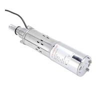 Headerbs Solar Submersible Pump, 220W 1.2m³/h 98ft Head Stainless Steel Motor with PTFE Rubber Sealing for River Water Extraction Farmland Irrigation Garden Irrigation