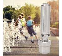 Headerbs Stainless Steel Fountain Nozzle, Adjustable Foam Jet Water Spray, Customizable Patterns for Garden Pond Features