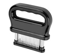 Headerbs Stainless Steel Meat Tenderizer Tool, 48 Needle Blades, Ergonomic Design for Effortless Steak Preparation At Home