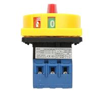 Headerbs Universal Load Circuit Breaker Switch, Mystical/Fantasy Retardant Plastic, 32A 3 Phase, Ideal for Machine Tools and Machinery (25A)