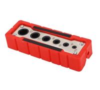 Headerbs Woodworking Drilling Guide, High Speed Steel Locator with Multiple Hole Sizes 2 to 12mm for Accurate Wood Doweling and Joints