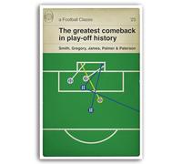 Headfuzz by grimboid shop Sheffield Wednesday Comeback - All 5 goals from the 2023 League One Play-Off Semi Final - Classic Book Cover Poster - Various Sizes (420 x 594mm - UK A2)