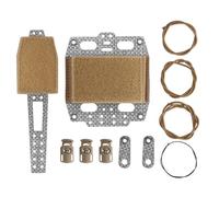Headgear Battery Pack Pouches With Pad Elastic Cord And Spring Stopper For Outdoor Activity Enthusiasts Pouches