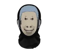 Headgear Face Cover, Realistic Funny Costume Hat, 9.06x15.75 inches Full Face Cosplay Mask, Unique Novelty Headgear, Hilarious Props for Halloween Parties Pranks Events, Gag, Adult