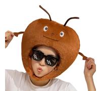 Headgear Hat - 30cm Cute Ant Headgear | Cute Soft Warm Hat | Party Costume For Winter Birthday Halloween Event Performances Family Gatherings Festival Thanksgiving Christmas