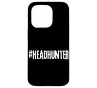 #Headhunter Minimalist Recruiter Hashtag Vintage Distressed Case for iPhone 15 Pro