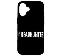 #Headhunter Minimalist Recruiter Hashtag Vintage Distressed Case for iPhone 16