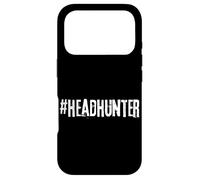 #Headhunter Minimalist Recruiter Hashtag Vintage Distressed Case for iPhone 17 Pro