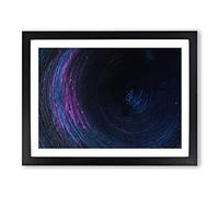 Heading Forward In Abstract Modern Art Framed Print | A4 Black Framed Wall Art | Ready to Hang | Abstract Fantasy Picture | Living Room Bedroom Lounge Office