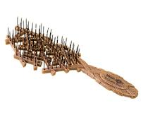 HeadJog 19 Coconut Husk Brushes in Cocoa