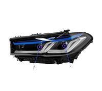 Headlamp Assembly Car Lights For BMW For G30 LED Headlight Projector Lens 2017-2021 5 Series 530i 525i Head Lamp Front DRL Signal Auto Accessories Headlights(For 2017-2020 High)