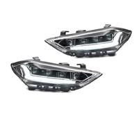 Headlamp Assembly Compatible With Hyundai For Elantra 2017 2018 1Set Headlights Assembly Sequential Startup Show Turn Signal Front Head Lamps