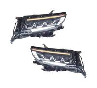 Headlamp Assembly Compatible With Toyota For Prado 2018 2019 2020 2021 2022 2023 Headlight Modified Headlamp Running Water Steering Daytime Running Lights