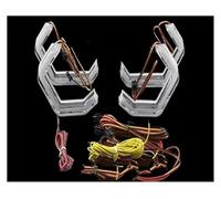 Headlamp Assembly For BMW 3 Series E90 E91 2005-2012 Dynamic Light Rings Turn Signal DRL Angel Eyes Kit Headlights Assembly(For pre-lci xenon)