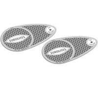 Headlamp Beam Eurolites Head Light Deflectors Convertors Adaptor Driving European Travel Anti Scorch Silver Reflective