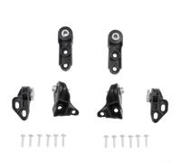 Headlamp Bracket Repair Kit for Mercedes W203 - Left Right Headlight Mounting Bracket Set Fix Broken Tabs H7 Holder Clips