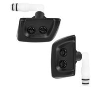 Headlamp Cleaning Nozzle For Land for Rover for Range for Rover for Sport 2006 2007 2008 2009 Front Headlight Washer Water Sprayer Nozzle Jet RRW388-Blk, DNJ500110, DNJ500100