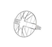 Headlamp Guards Protectors Universal 6.5" Metal Motorcycle Headlight Mesh Grill Guard Black Grid Headlamps Covers(B Style Chrome)