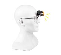 Headlamp Headlight 3W LED Wireless Headlight for Binocular Loupes Glasses with Optical Filter Clip-on Type + Storage Box