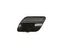 Headlamp Jet Cap Cover For Benz W205 C Class C180 C200 C220 C250 C300 2058850224 2015-2021 Rear Bumper Tow Hook Cover Cap Black White(Black)
