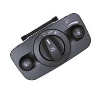 Headlamp Knob Panel Replacement 6G9T-13A024-DF | Dashboard Lighting Control Switches with Fog Buttons, Original Connector Layout, ABS Build for Routine Cabin Repair