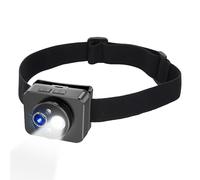 Headlamp Lighted Action Camera - Head Mounted Camera, Smart Sensing Control Device | Shock Absorbing Electronics Adventure Hiking, Hands POV Wearable Vlogging Camera for First Person View