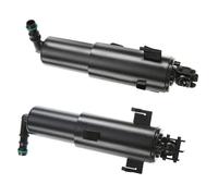 Headlamp Sprayer Nozzle Compatible with for E92 E93 328i 335i M3 2pcs Left/Right Headlight Washer Nozzle Headlamp Sprayer 61677283213 61674872039 61674872040