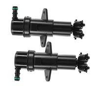 Headlamp Sprayer Nozzle Compatible with for X3 E83 2007 2008 2009 2010 61673416467 61673416468 2pcs Car Headlamp Cleaning Jet Pump Head Light Water Sprayer
