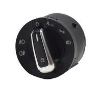 Headlamp Switch Knob For Passat B6 B7 For Rabbit For Golf Plus 2006 2007 2008 2009 Car Headlight Switch Fog Light Control 5Nd941431B