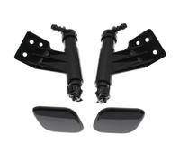 Headlamp Washer Nozzle Compatible with Kia for Sorento 2013 2014 98671-2P500 98672-2P500 Front Headlight Washer Nozzle Left/Right Headlamp Cleaning Spray Pump with Cover Cap