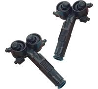 Headlamp Washer Sprayer Compatible With Vw For Eos For Jetta For Golf For Mk5 2006-2009 2 Pcs Headlight Headlamp Washer Nozzle Spray 1k6955104