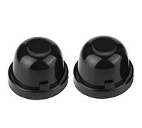 Headlamp Waterproof Cap 2Pcs 70mm Car LED Bulb Headlight Rubber Waterproof Dustproof Sealing Cover Cap